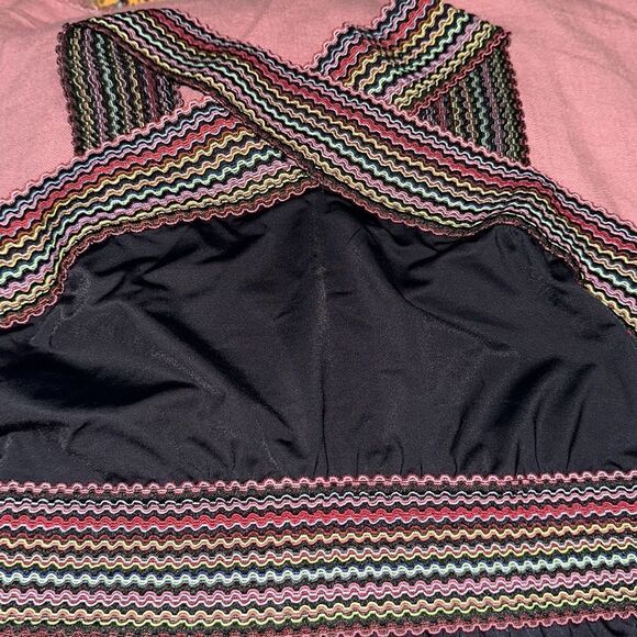 Hilor women's One Piece Swimsuits Front Crossover Swimwear Hollow Bathing Suit - Picture 7 of 9